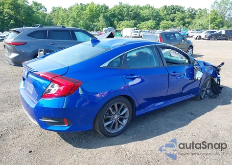 2020 Honda Civic Ex из США, поврежденный, VIN 19XFC1F37LE218568